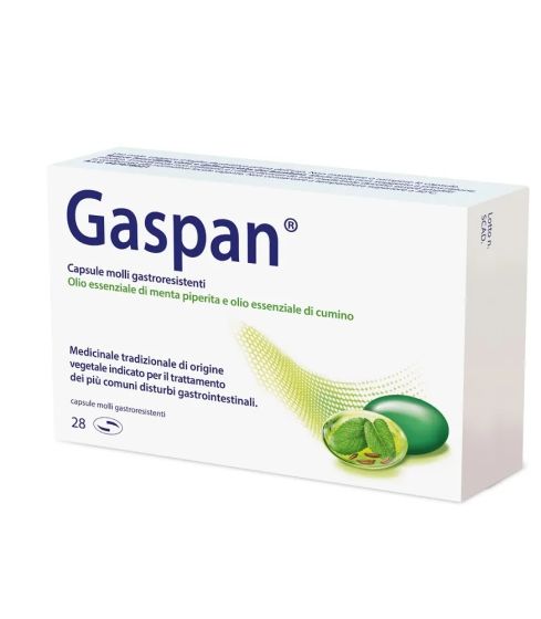 Gaspan 28 capsule molli gastroresistenti