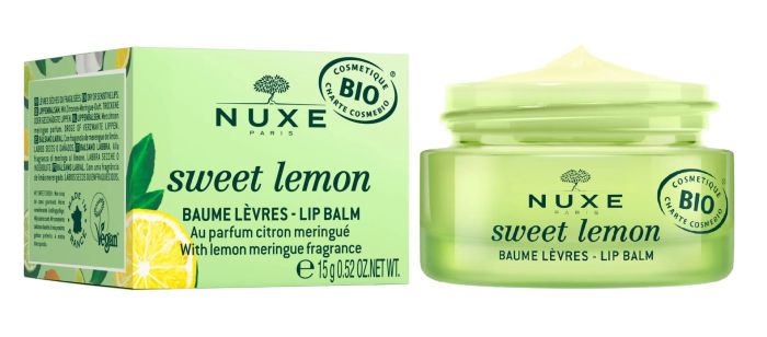 Nuxe Sweet Lemon Balsamo Labbra Vasetto 15 g | Balsamo Labbra Secche.