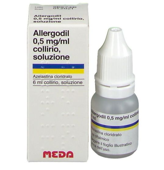 Allergodil*collirio flacone 6ml 0,05%