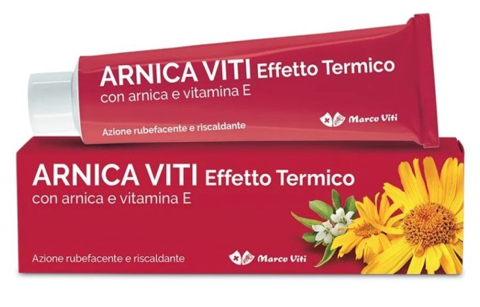 Viti crema arnica effetto termico riscaldante