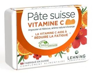 Pate Suisse Vitamina C 40 Compresse | Pastiglie a base di vitamina c