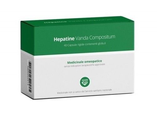 Hepatine vanda compositum 40 capsule