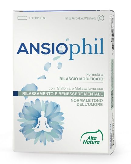 Ansiophil Alta Natura Ansia e Agitazione 15 Compresse.