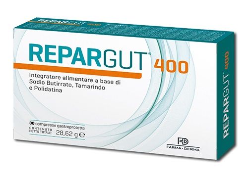 Repargut 400 30 Compresse | Integratore con Acido Butirrico per il Benessere Intestinale.