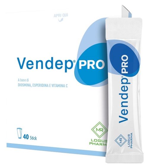 Vendep Pro Erbozeta per Gambe Pesanti 40 Stick | Integratore per Circolazione e Gambe Pesanti.