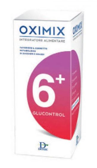 Oximix 6+ Glucocontrol 200 ml | Integratore per il Metabolismo di Zuccheri e Grassi.