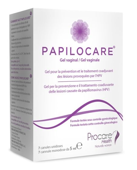 Papilocare Gel Vaginale 7 Applicatori Monodose | Terapia Coadiuvante il trattamento di HPV Vaginale.