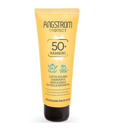Angstrom protect kids latte solare idratante pelle bagnata spf 50+ 250ml