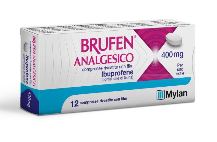 Brufen analgesico*12 compresse rivestite 400mg