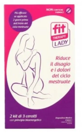Fit therapy cerotti lady 2 kit da 3 cerotti