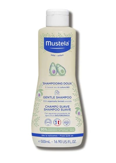 Mustela Shampoo Dolce Delicato 500ml | Shampoo Delicato Non Brucia gli Occhi.