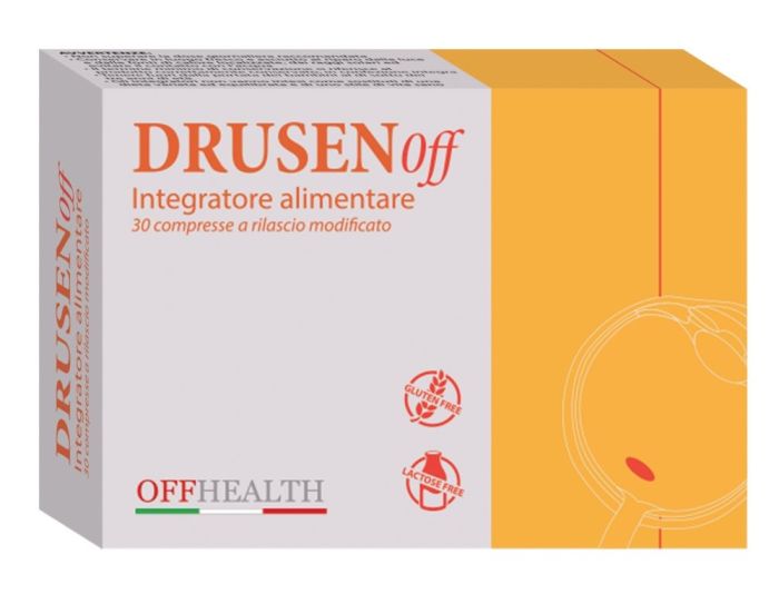 Drusenoff 30 Compresse | Integratore per gli occhi e il benessere visivo.