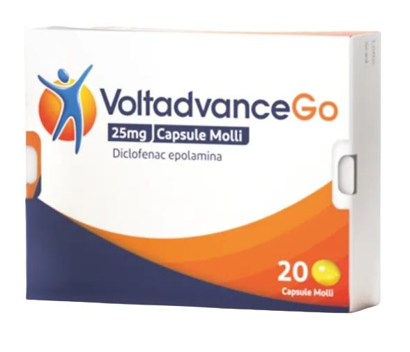 Voltadvancego 20 capsule 25 mg