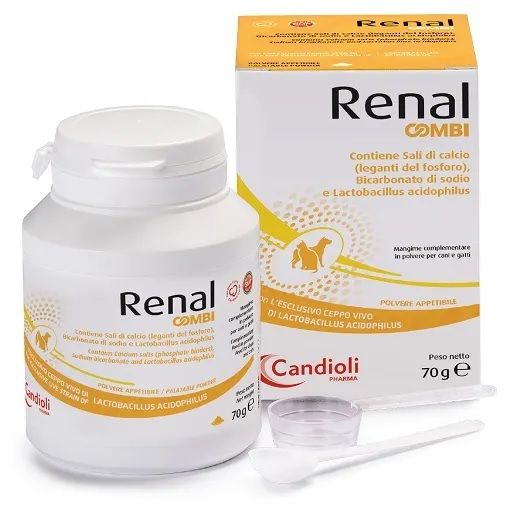 Renal Combi Polvere 70 Grammi | Integratori Veterinari.