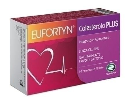 Eufortyn Colesterolo plus Integratore Colesterolo e Trigliceridi Alti 30 compresse