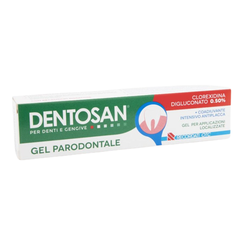 Dentosan Gel Parodontale con Clorexidina 0,50% | Gel con Clorexidina per Gengive Irritate e Infiammate.