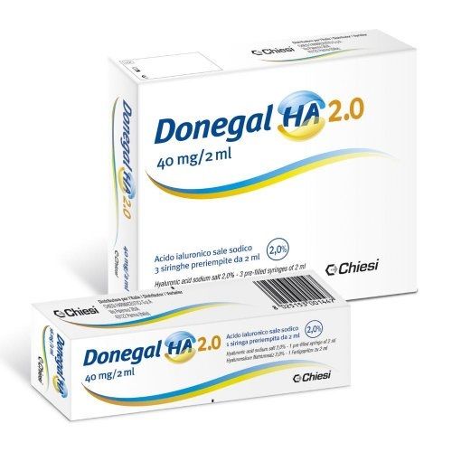 Donegal HA 2.0 3 Siringhe Preriempite | Acido Ialuronico Articolazioni.
