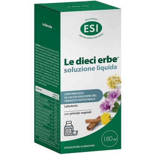 Esi Le Dieci Erbe Soluzione Liquida Delicata per la Stipsi 180 ml. 