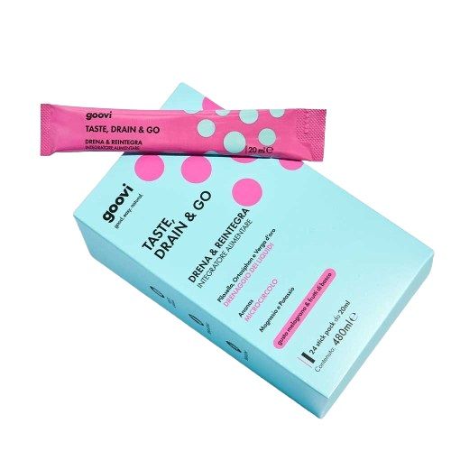 Goovi Drena e Reintegra Melograno e Frutti di Bosco 24 Stick.