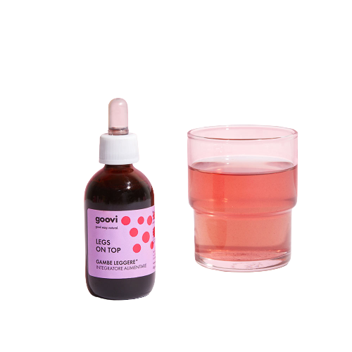 Goovi Integratore Gambe Legs On Top 50ml |Integratore per Circolazione e Gambe più Leggere.