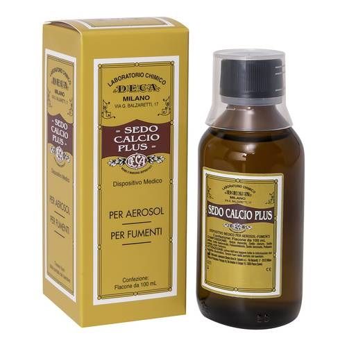 Sedo Calcio Plus Soluzione per Aerosol e Fumenti | Soluzione per Aerosol con Acido Ialuronico e Acqua Sulfurea.