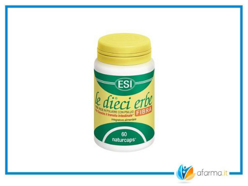 Le dieci erbe fibra 60 naturcaps esi