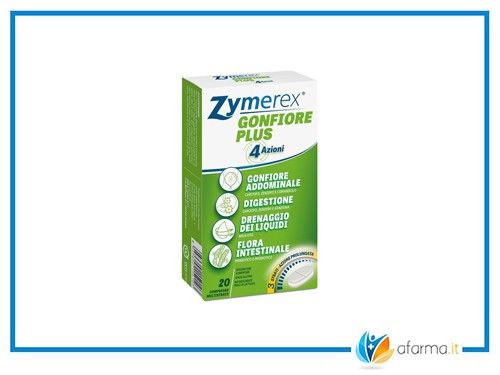 Zymerex gonfiore plus 20 compresse