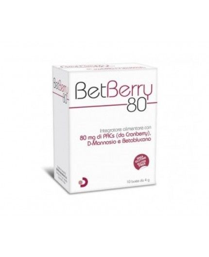 Betberry 80 integratore 10 bustine