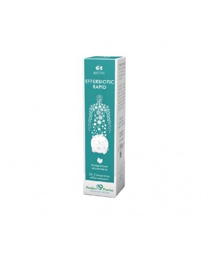 Gse efferbiotic rapid 20 compresse effervescenti