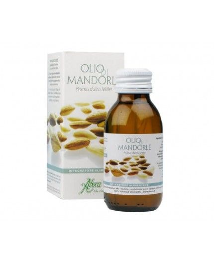 Olio Mandorle Dolci Aboca 100ml | Olio ideale per Pelle Secca.