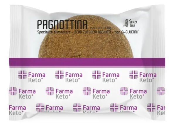 Farmaketo Pagnottina Dieta Chetogenica 50g | Alimento specifico per i regimi di dieta chetogenica. Afarma.it