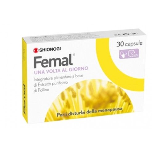 Femal integratore 30 compresse | integratore per la menopausa afarma.it.