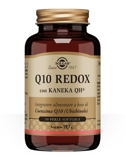 Solgar Q10 Redox 50 Perle Softgel | Integratore di Coenzima Q10 Ridotto.