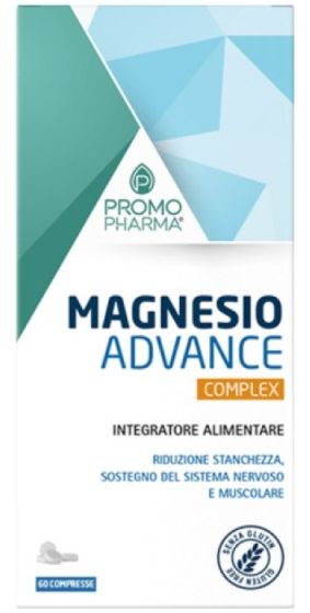 Magnesio Advance Complex Promopharma 60 Compresse | Integratore di Magnesio.