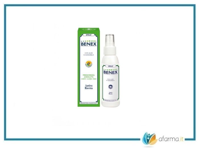 Benex spray gambe e corpo 100ml