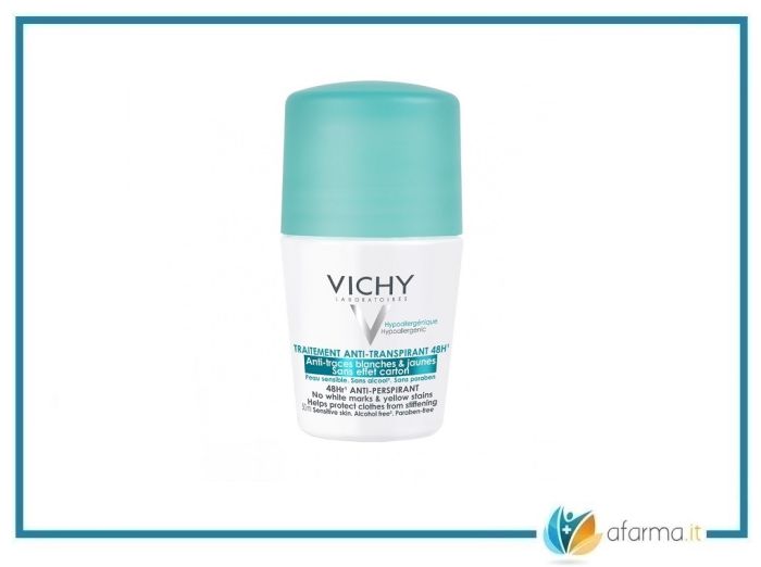 Vichy deodorante roll-on anti-traspirante 48h 50ml