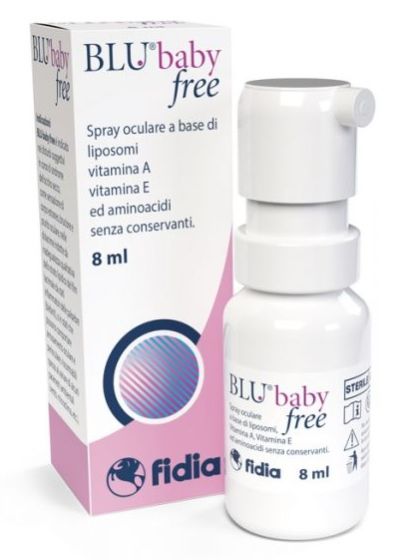 Blu Baby Free Collirio Spray 8 ml | Soluzioni per Occhi per Bambini.