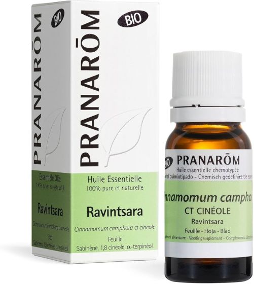 Pranarom Olio Essenziale Ravintsara 100% Puro e Biologico