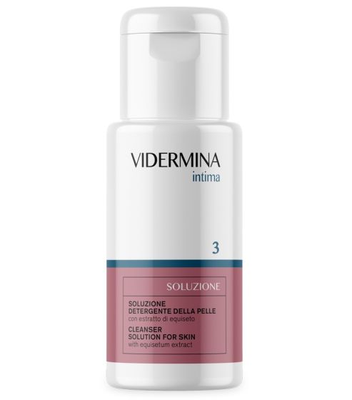Vidermina 3 Detergente Intimo Bambini e Neonati 200ml | Detergente per uso quotidiano e per ogni tipo di pelle.