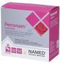 Ferronam Named Ferro Orosolubile 28 Bustine | Integratore di Ferro Orosolubile e Vitamine ad Alto Assorbimento.