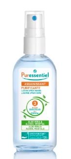 Puressentiel Lozione Disinfettante Mani 80ml, Igiene Efficace.