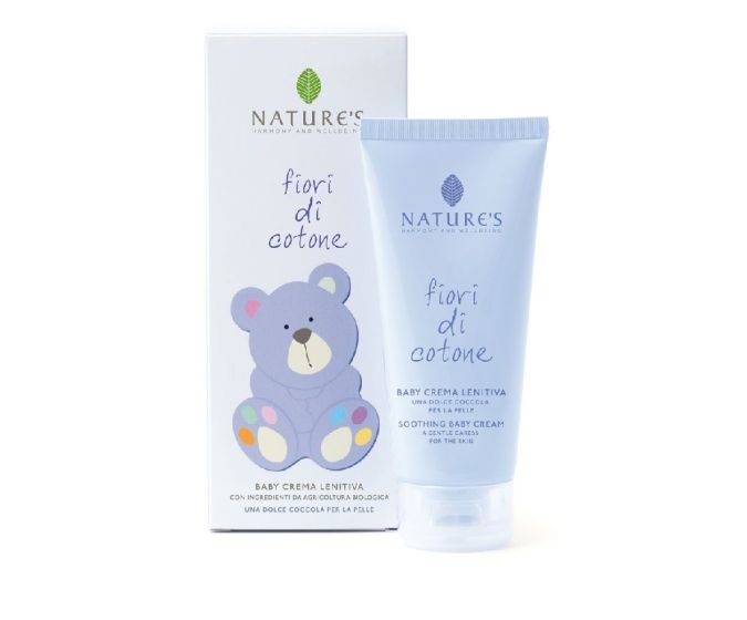 Natures fiori di cotone baby crema lenitiva