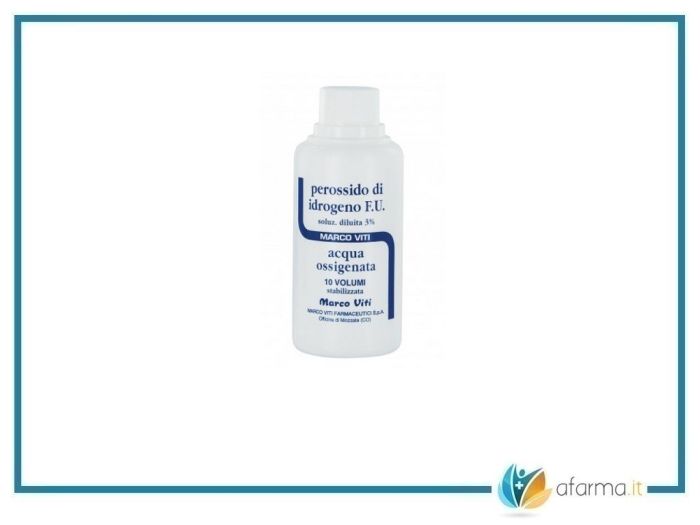 Acqua ossigenata 10 volumi 3% 200 grammi