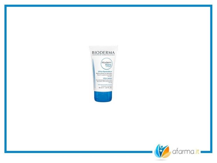 Atoderm bioderma crema mani e unghie 50ml