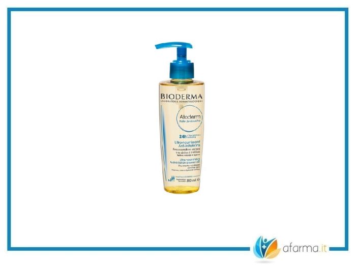 Atoderm olio doccia detergente bioderma 200ml
