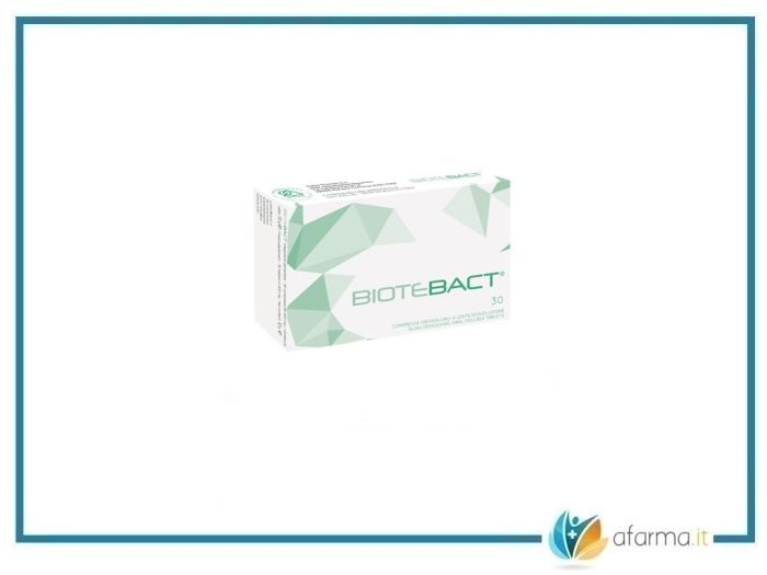 Biotebact 30 compresse orosolubili