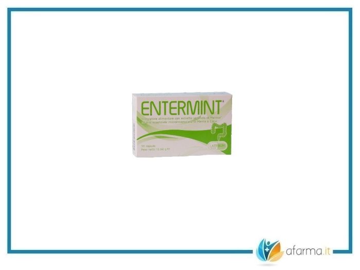 Entermint gonfiore intestinale 30 capsule
