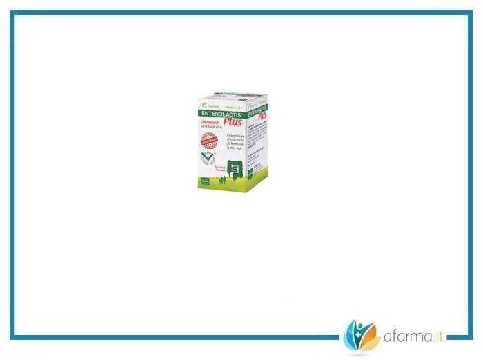 Enterolactis plus probiotico 15 capsule
