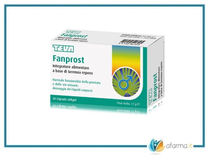 Fanprost teva integratore prostata 30 capsule