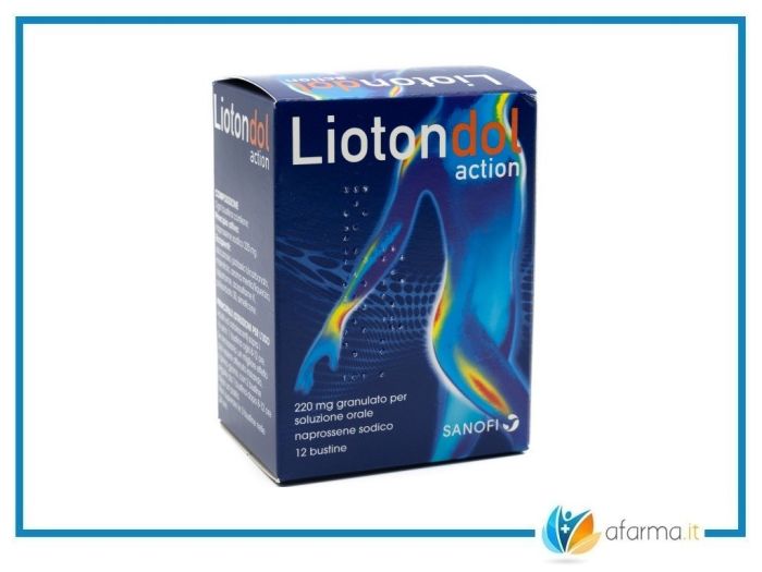 Liotondol action 220mg 12 bustine